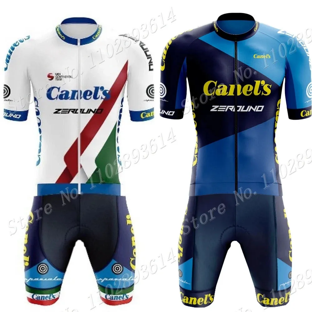 Cykeltröja set Canels Canels Zerouno Mexico National Set Summer Clothing Road Bike Shirts Suit Bicycle Bib Shorts MTB Wear Ropa 231127