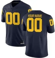 Professional Custom Jerseys NCAA Michigan Wolverines College Football Jersey Logo Any Number And Name All Colors Mens Jersey S-5XL