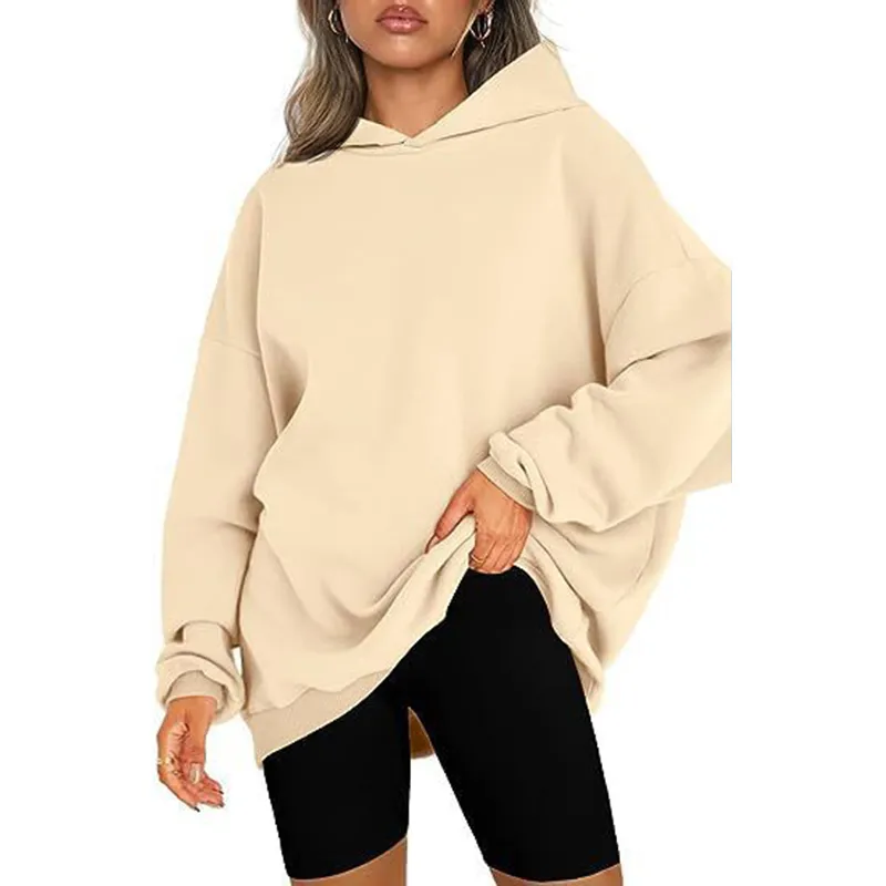 Oversized plush hoodie hotsell
