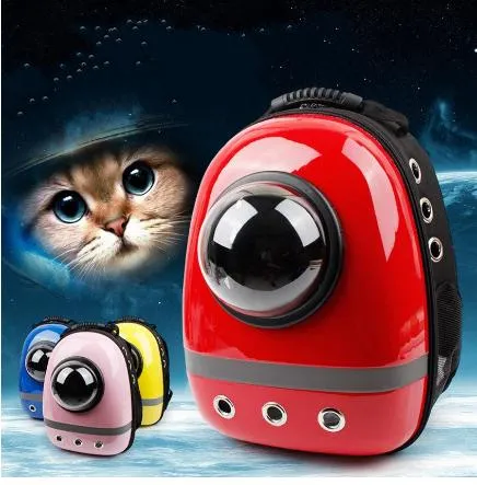 Carrier Pet Backpack Portable Pet Bag Capsule Breathable Cat kitty Dog Backpack Pet Supplies