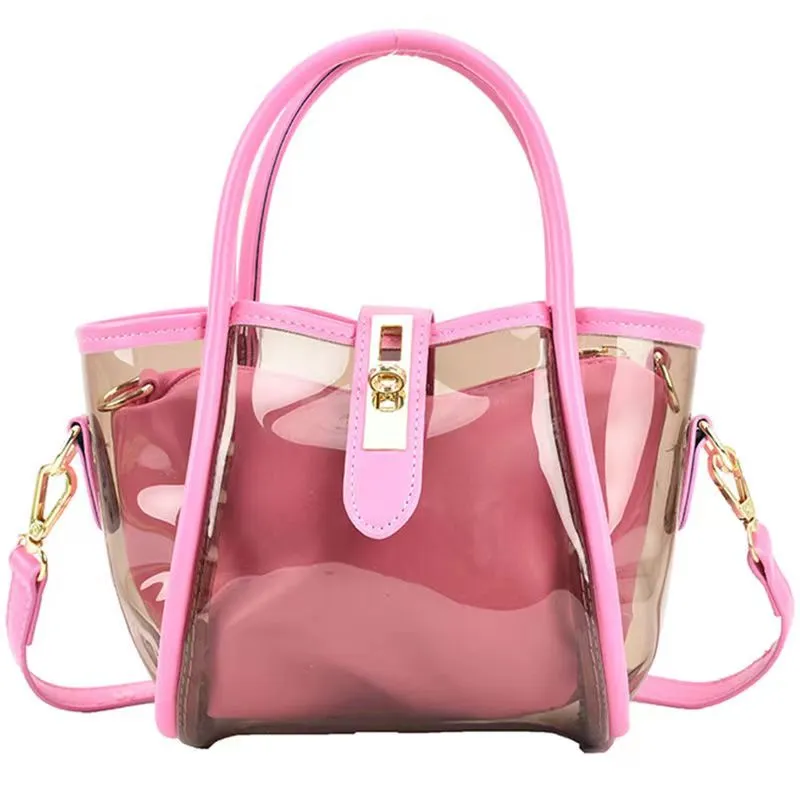 Fresh Designer Jelly Bag, nieuwe veelzijdige stijlvolle transparante cross-body tas
