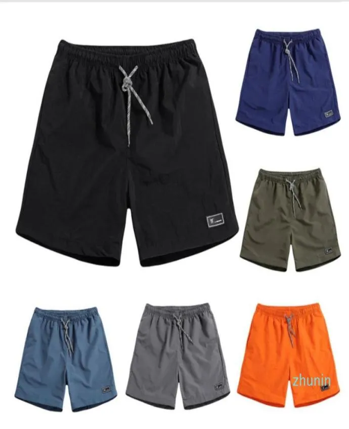 MENS SUMMER Snabbt torrt tunt strandshorts Fitness Sweatpants Gym Trawout Male Short Pants Spodenki Meskie Plus Size D14570748