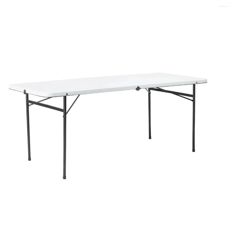 Camp Furniture Mainstays Table pliante en plastique pliable de 1,8 m pour pique-nique, camping, équipement de plein air | Etats-Unis