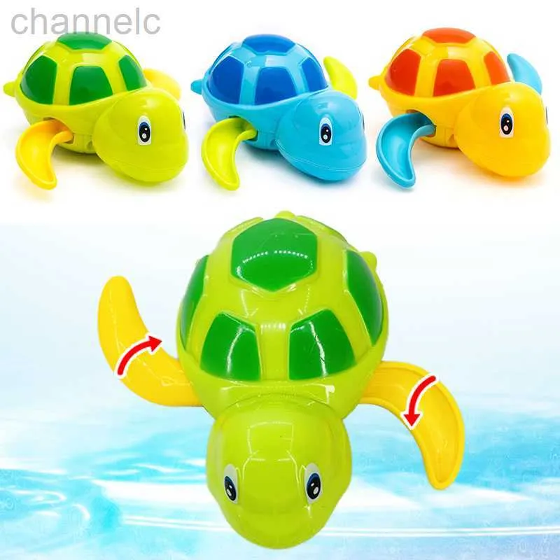 Bath Toys 2020 Educational Animals Turtles Swim Clockwork for Kids Water Baby Toddler Boy ing