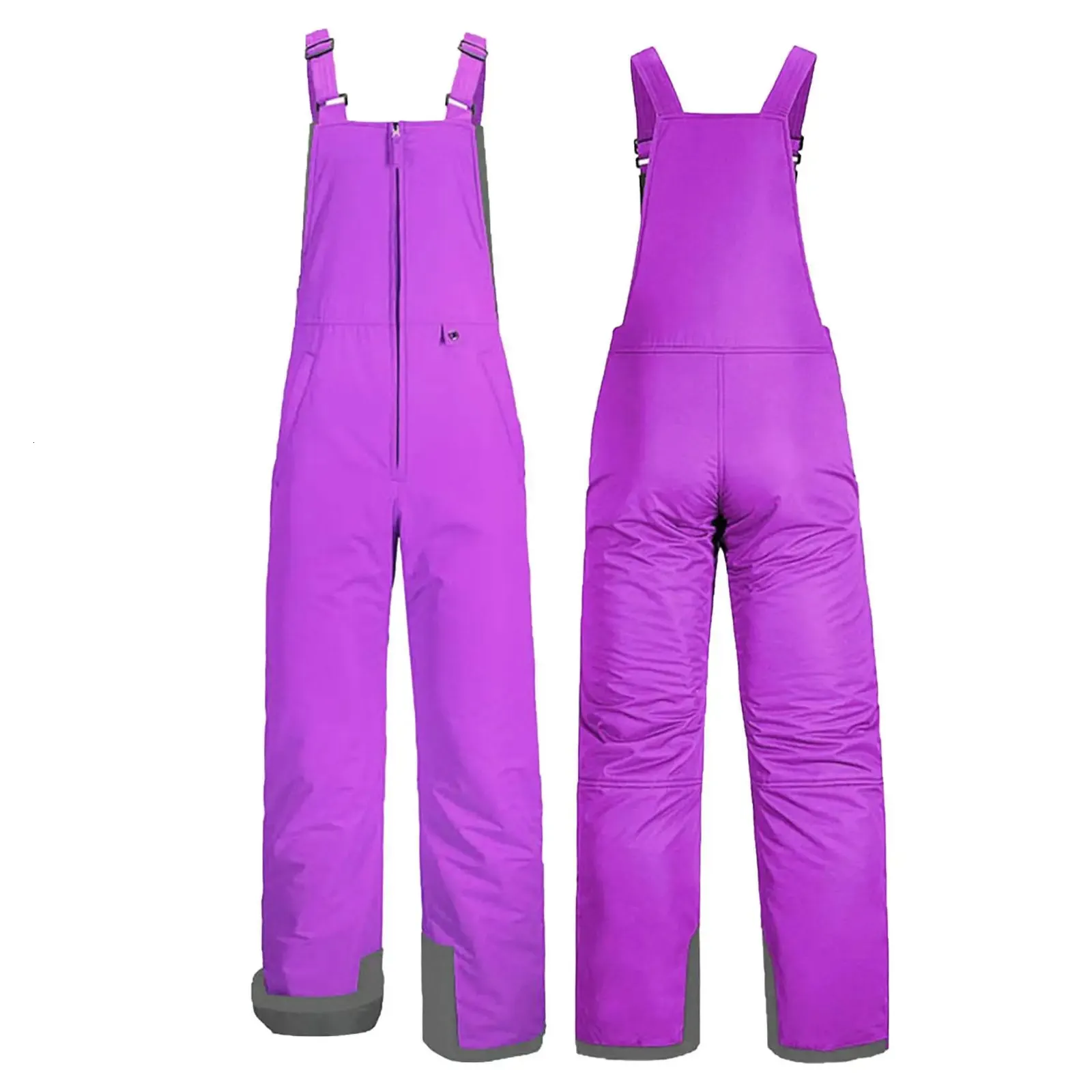 Autres articles de sport Pantalon de ski à bretelles Respirant Durable Isolé Imperméable Salopette de ski Chaud Multifonctionnel Hiver Ripstop Snowboard 231127