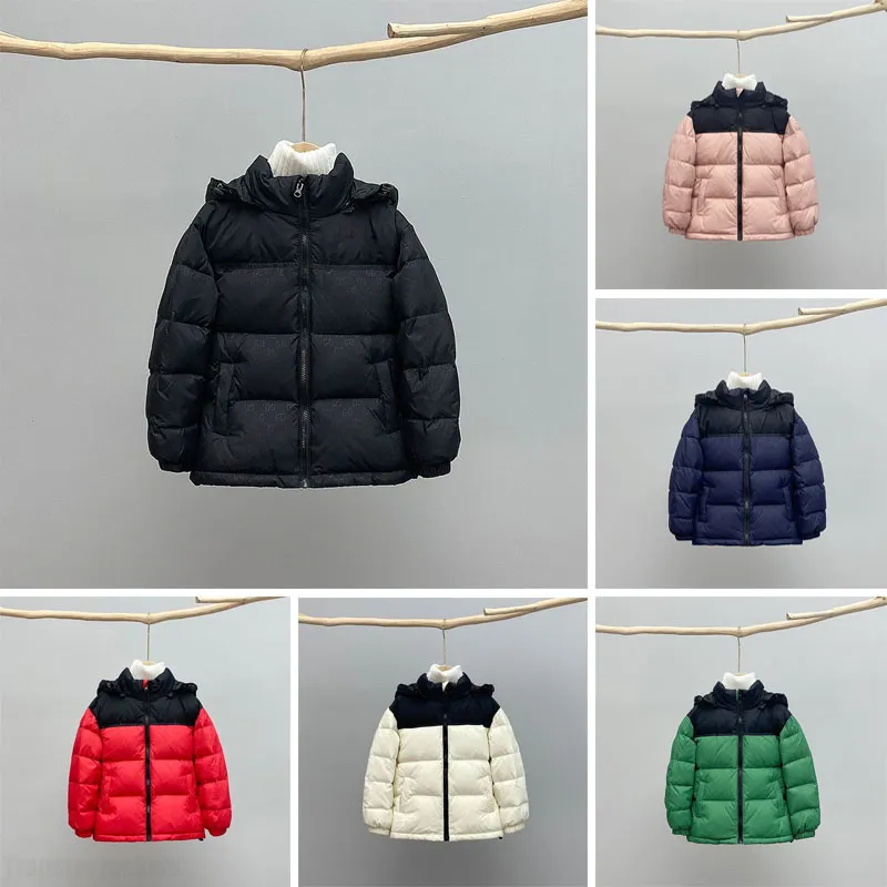 2024 Enfants Enfants Down Coat NF Designer Veste chaude vers le bas Parkas Veste Coupe-vent Street Hommes Vestes chaudes Vêtements d'extérieur Épaisseur Couple d'hiver Manteaux