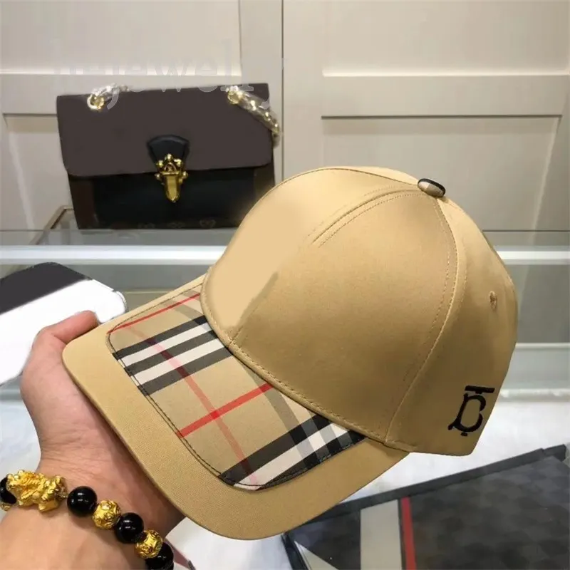 Luxury Cap Common Mens Designer Hat Solid Color Letter B Mönster Delikat Gorras Bekväm randig justerbar baseballhatt Fashion Accessories PJ048 C23