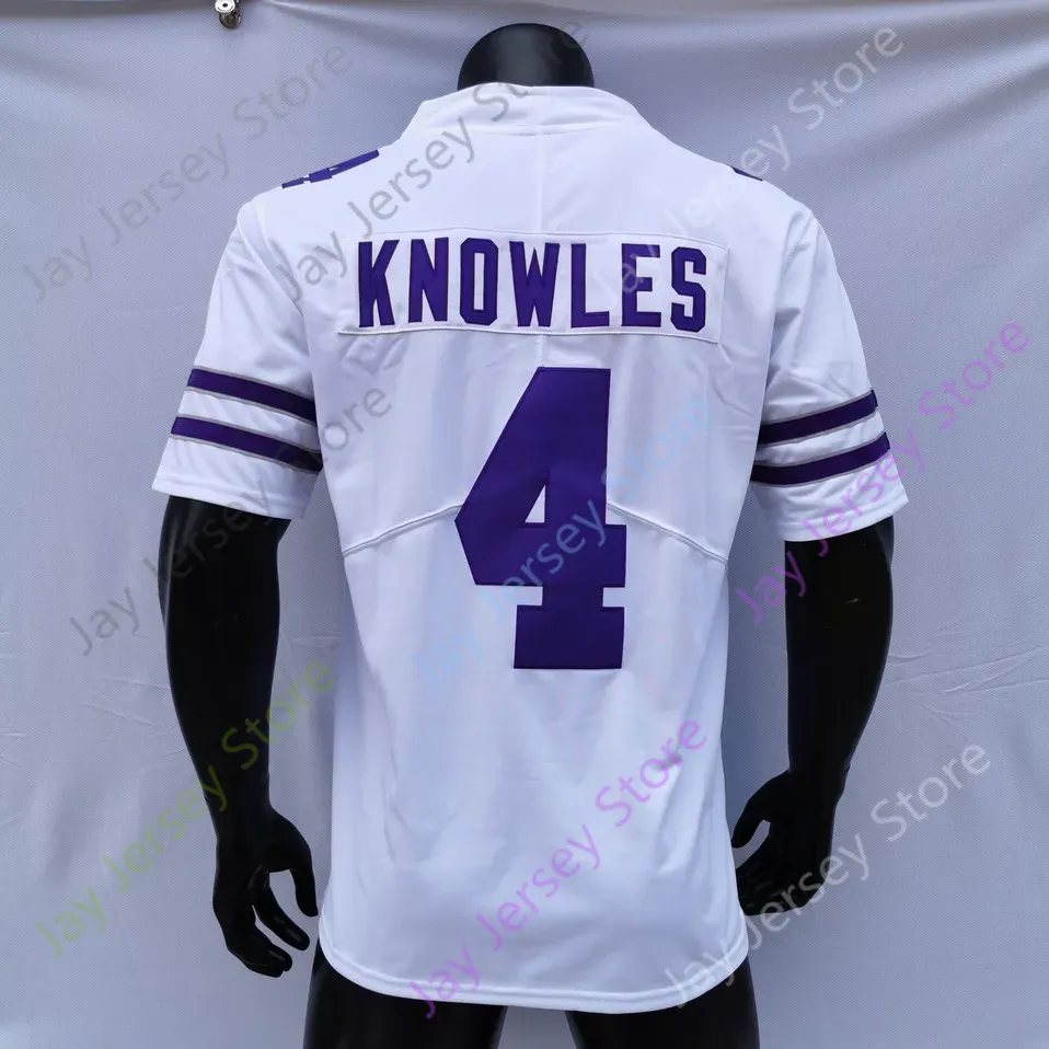 Kansas State Wildcats KSU Football Jersey NCAA College Will Howard DJ Giddens RJ Garcia II Phillip Brooks Ward Moore Jackson Johnson Parrish Matlack Sinnott Vaughn