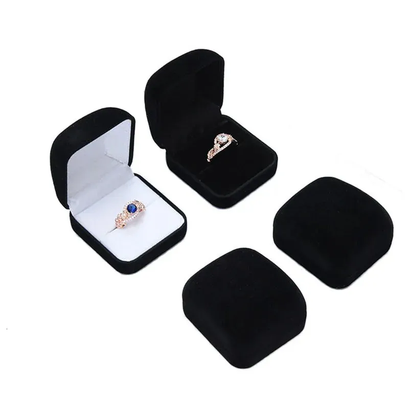 Scatole per gioielli Proposta di matrimonio Confezione regalo Orecchini Organizzatore Anelli Contenitore Gingillo Imballaggio per anelli 231127