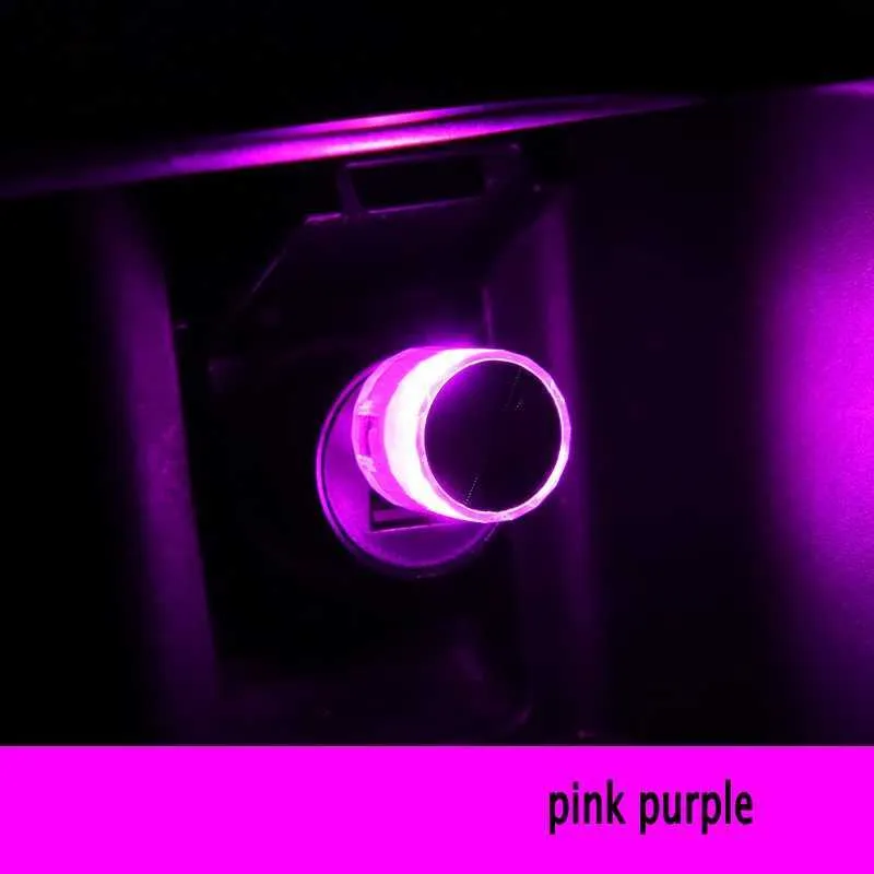 New Mini USB car LED peripheral lighting indoor atmosphere lighting decoration automatic PC computer portable lighting plug playback