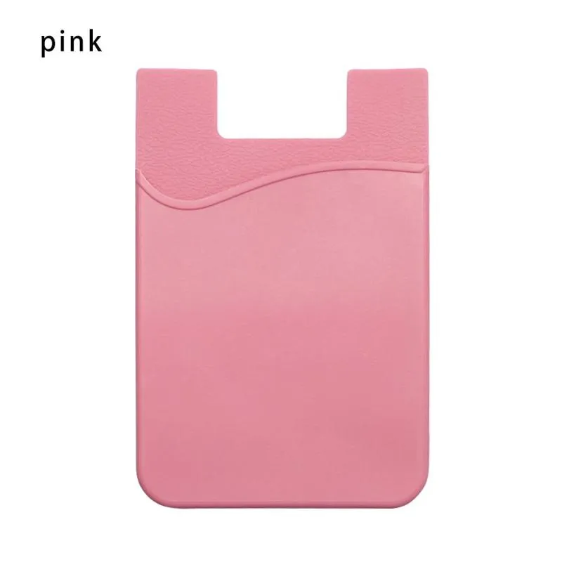 Card Holders Business Credit Pocket Slim Adhesive Cell Phone Sticker Holder  Fashion Women Men ID From Huhaiya, $17.87