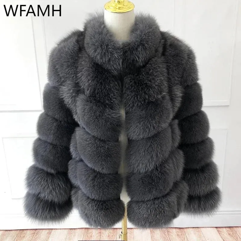 Manteau en fausse fourrure pour femme, veste automne-hiver 2023, gilet naturel, col montant, manches détachables, élégant, thermique, 231127