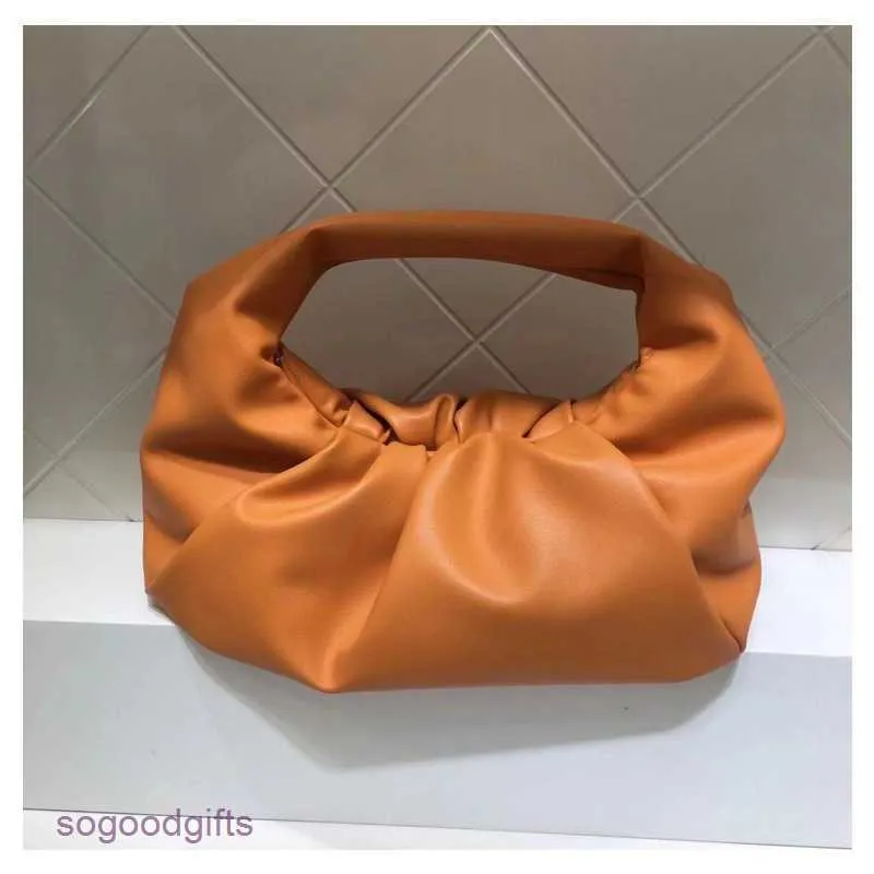 A YD Bottegss Bag MINI Jodie Venetss 2023 Nueva nube de cuero tejida plegable axila red portátil roja misma tendencia bolso de mujer bolso de un hombro con logo G88A