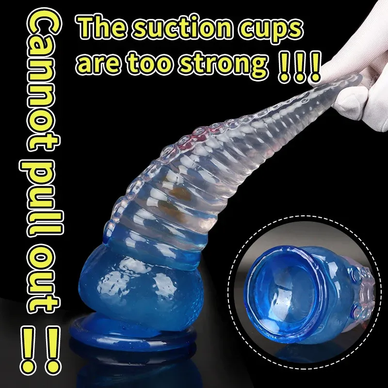dildo pferdeschwanz Female Glass Anal Beads Transparent Spherical Pull... From Yizhan06, $5.04