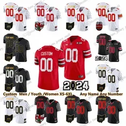 NCAA Ohio State Buckeyes Football Jersey College Kyle McCord Marvin Harrison Jr. Luke Montgomery Emeka Egbuka Carnell Tate Gee Scott Jr. Dallan Hayden Henderson