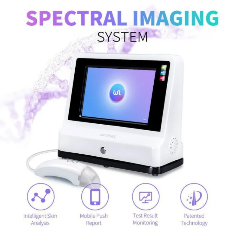 Annan skönhetsutrustning 3D Magic Mirror Machine Facial Skin Analyzer 10 miljoner pixel 2 GB Rinnande minne