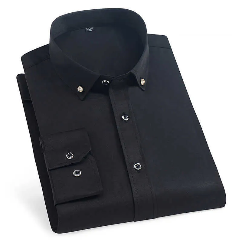 Men's Dress Shirts New Mens French Cufflinks Shirt Long Sleeve Casual Solid Male Brand Shirts Slim Fit French Cuff Luxury Dress Button Up Shirts P230427