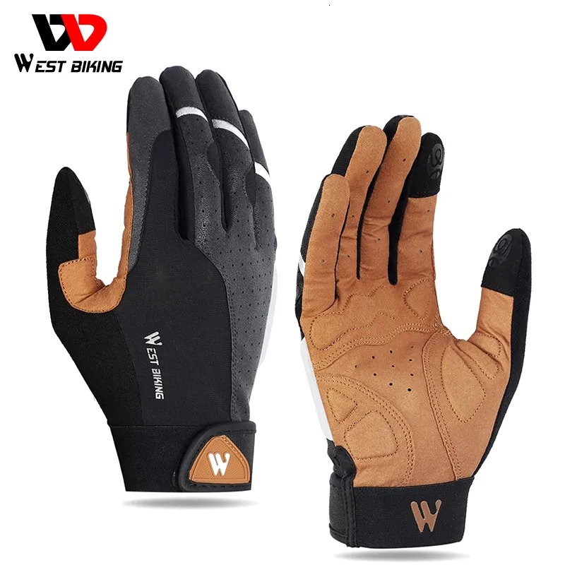 Gants de sport WEST BIKING gants de cyclisme de sport écran tactile hommes femmes gants de vélo vtt course Fitness gymnase équitation moto gants de vélo 230428