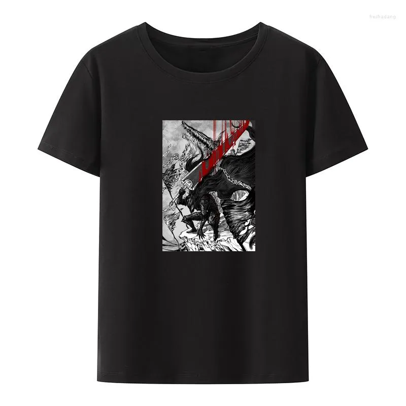 Women's T Shirts Berserk Pair Lovely Portrait Ropa Mujer Street Fashion Anime Clothes Koszulki Gift Classic Printed T-shirt Top Trend Roupas