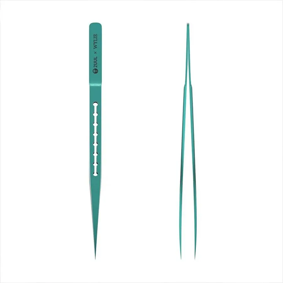 Screwdrivers 2UUL Ti 11 Titanium Alloy Straight Tweezers Are Used For Mobile Phone Motherboard Repair Precision Flying Lead Hand Tools