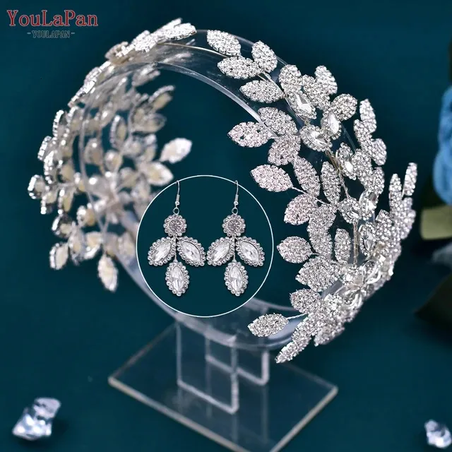 Zoestar Flower Wedding Hair Pettini Silver Pearl Copricapo da sposa Accessori per capelli foglia di perline per donne e ragazze