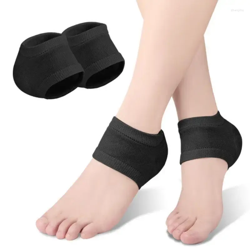 Silicone Heel Pads, Silicon Gel Heel Pad, Socks for Pain Relief and anti  crack heel, 1 pair Anti-Crack Heel Protector, Heel Guards, Foot Care, Feet  Care Pads, Heel Protectors, Silicon Heel Pad,