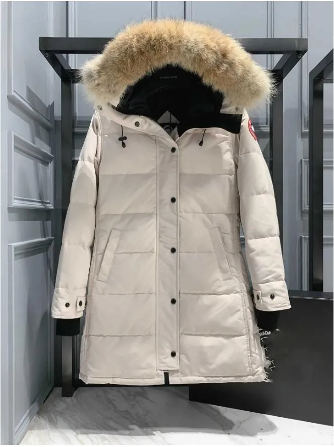 Designer Women Canadian Goose Mid Length Version Puffer Down Womens Jacket Down Parkas Winter Thick Warm Coat A6