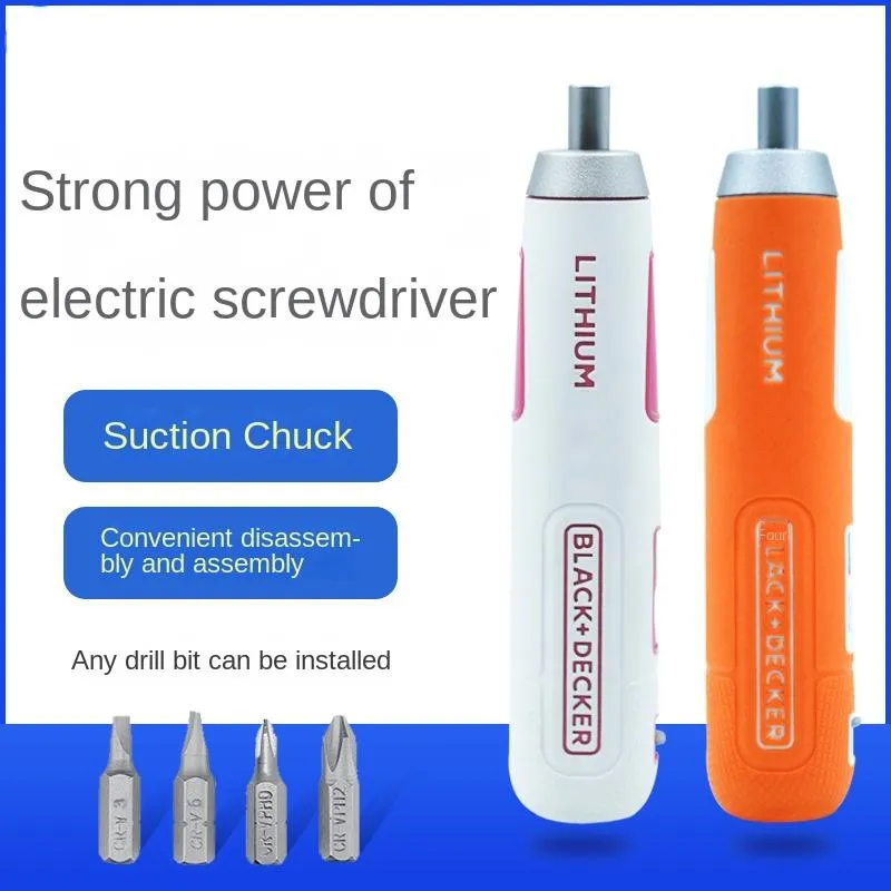 Schroevendraaiers Nuovo cacciavite elettrico batteria al litio ricaricabile cacciavite strumento piccolo cacciavite elettrico multifunzione domestico