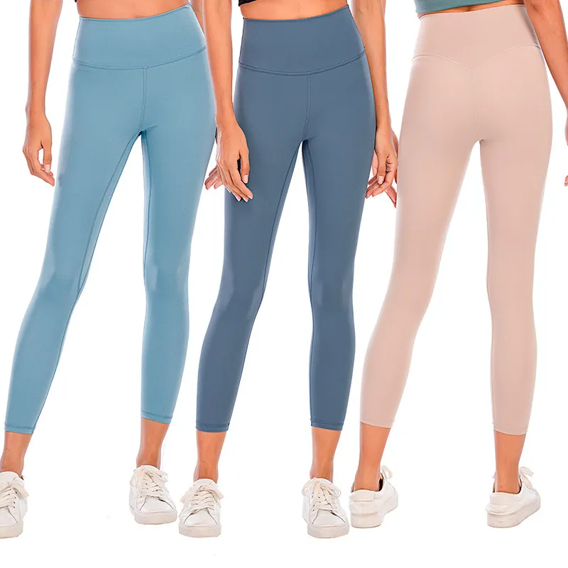 High-Rise Pant 25" LL-098 Women Yoga Pants Lounge Legging Workout Leggings with Hidden waistband pocket Tummy Control Non See Through Athletic Running Sweatpants