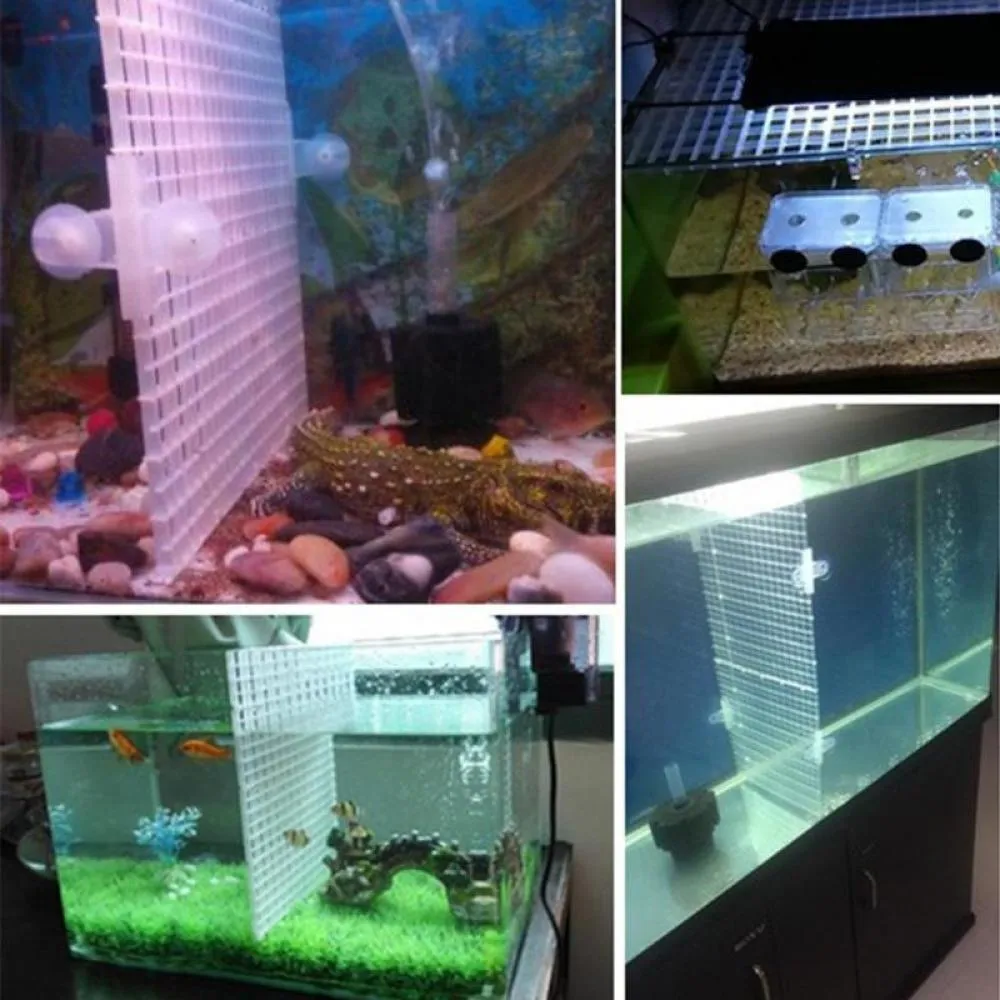 Aquarium-Fish-Tank-Filter-Bottom-Isolation-Board-Filtration-Net-Grid-Plate-Divider-Tray-Aquarium-Sponge-Filtre