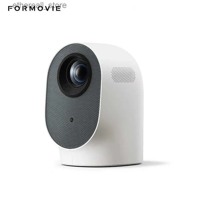 Проекторы Formovie Xming Q2 Smart Projector 500ANSI люмен 1080p Full HD Мини Портативные проекторы для домашнего кинотеатра Открытый телевизор для кемпинга Q231128