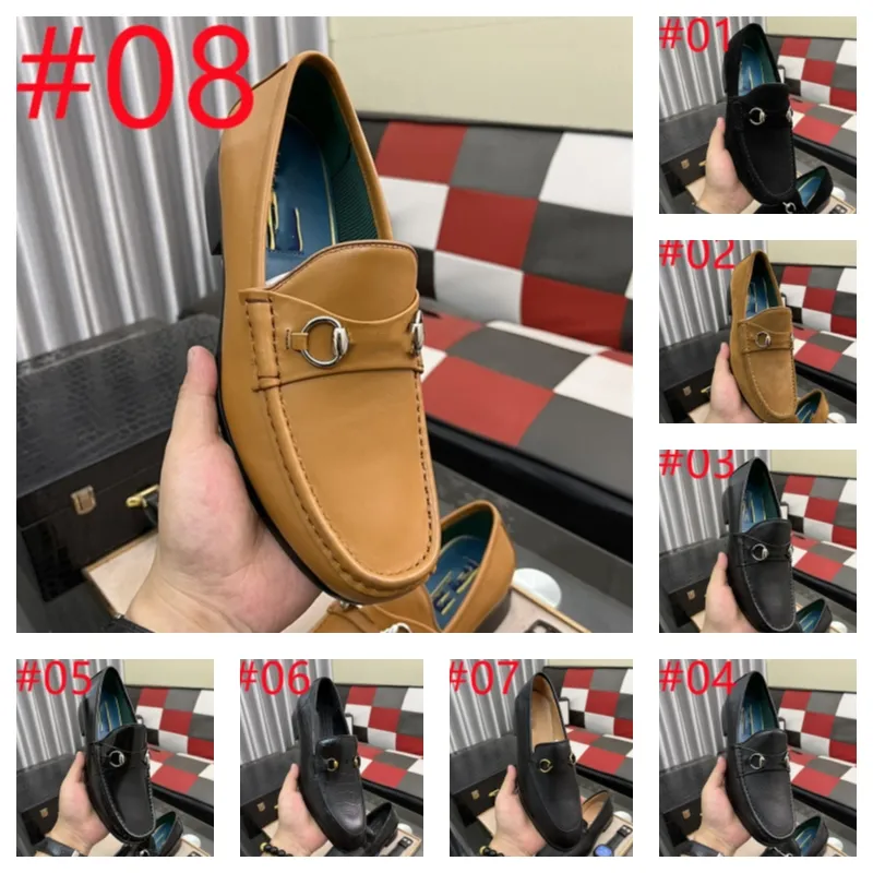 9 Modello da uomo d'affari Scarpe formali Scarpe in pelle Moda uomo Scarpe eleganti firmate casual Scarpe classiche oxford formali italiane di lusso per uomo scarpe da sposa Taglia 38-45