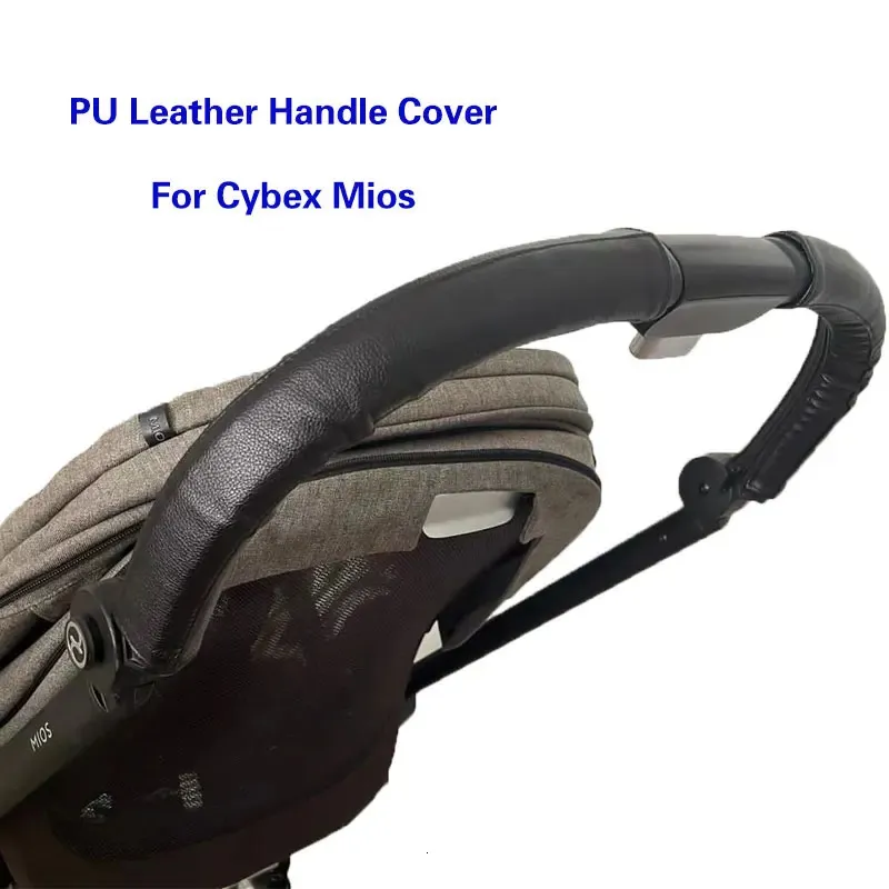 Pram Stroller Accessories Covers Handle Wheelchairs Baby Stroller Armrest Pu Protective Case For Babyzen Yoyo Yoya Stroller