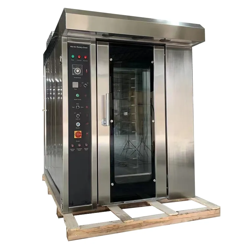 Full Automatic Commercial Bread Oven 16/32/64 Magasy Bakery Equipment Rotary Oven Köp Kontakta oss
