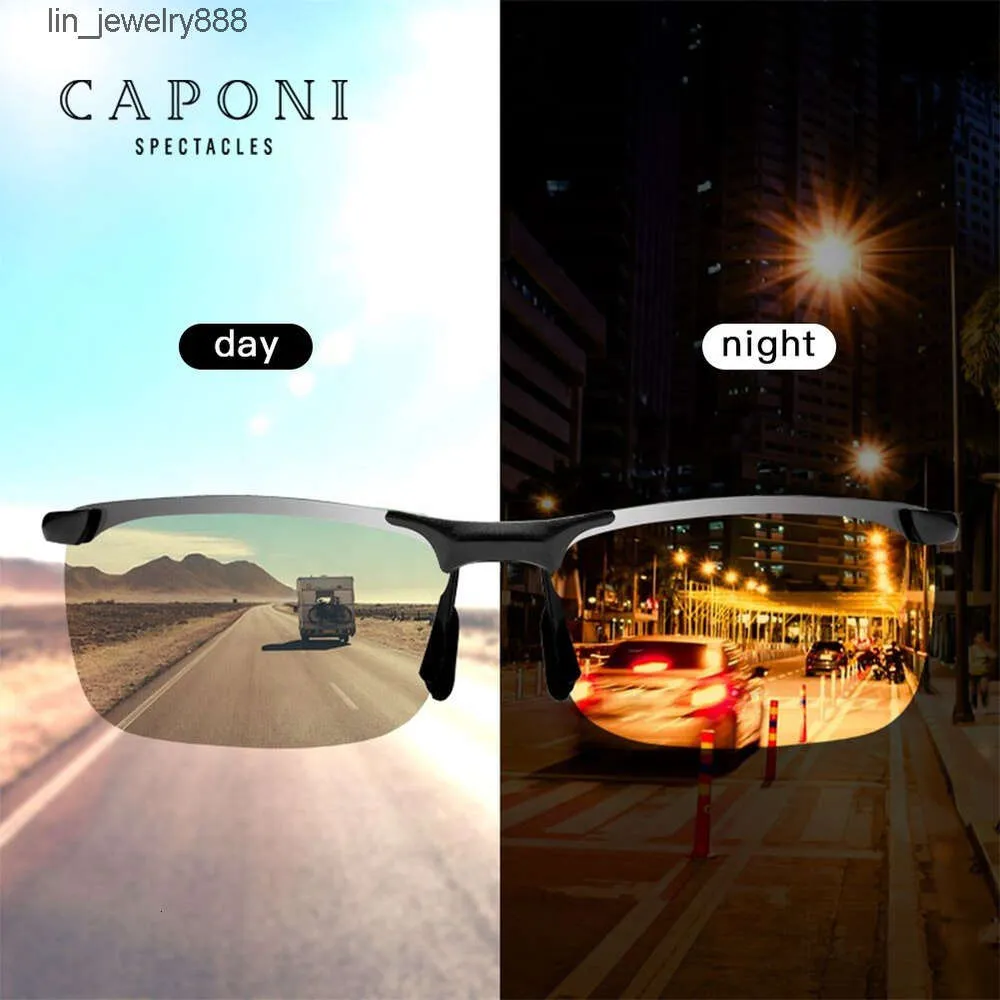 Photochromic Night Driving Glasses UV400 Polarized Night Vision Sunglasses For Men Driving Glasses