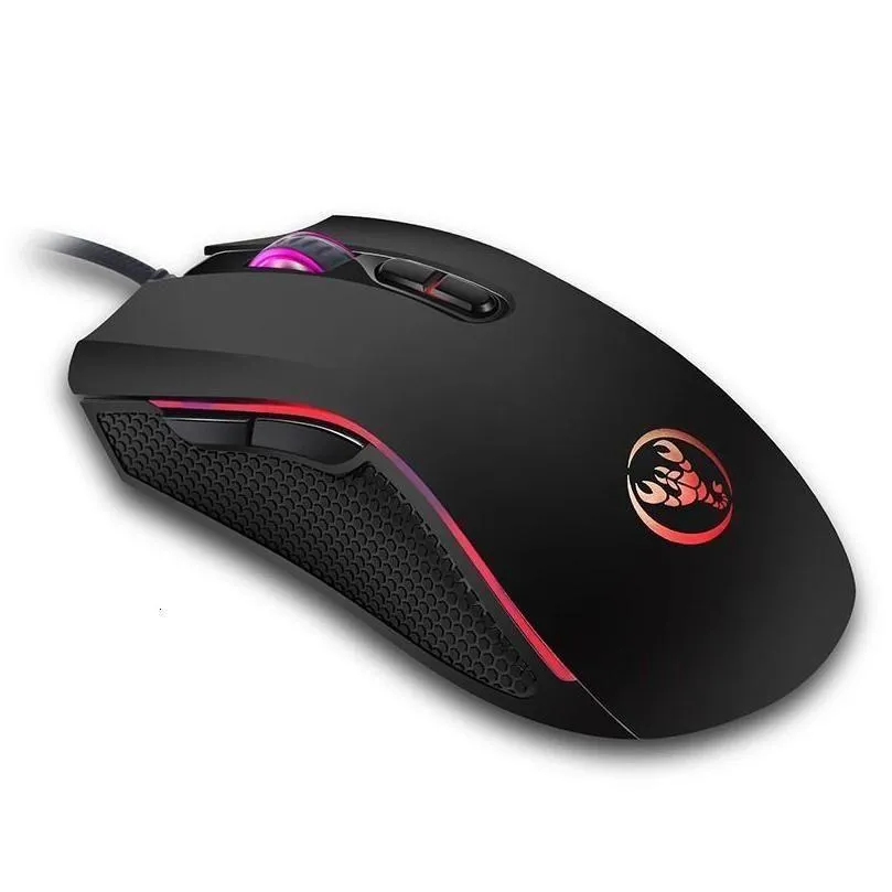 Mäuse Wired Gaming Mouse Gamer 7 Tasten 3200 DPI LED Optical USB Computerspiel Mause für PC 231117 Drop Delivery Computers Networking Ke Dh8Uk