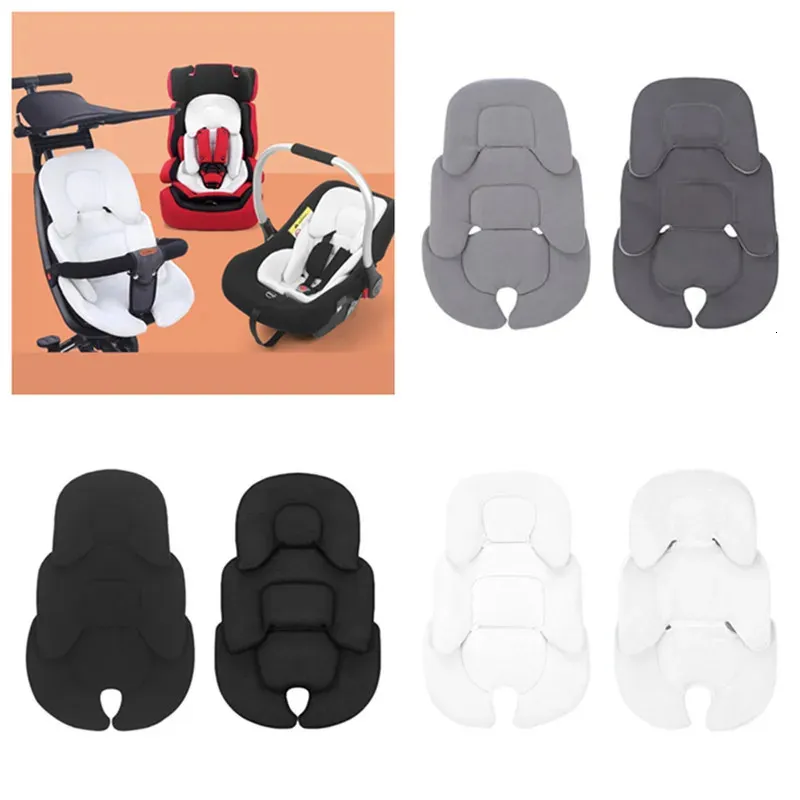 Parti per passeggino Accessori Cuscino per bambino Inserto per auto Supporto per collo Cuscino Materasso Traspirante Fodera in rete Tappetino per carrozzina Termico 231127