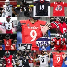 2021 Cotton Bowl  Bearcats Football Jsey Travis Kelce Desmond Ridd Ahmad Gardn Jome Ford Alec Pice Tyl Scott