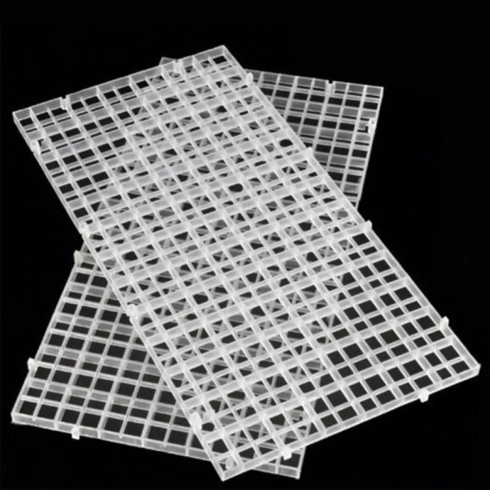 Aquarium-Fish-Tank-Filter-Bottom-Isolation-Board-Filtration-Net-Grid-Plate-Divider-Tray-Aquarium-Sponge-Cleaning