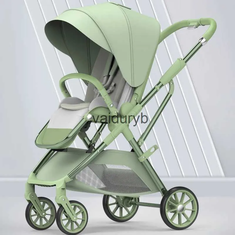 Barnvagnar# bärbara baby barnvagnar baby rese folding spädbarn vagn pram chock hög utsikt kan sitta eller ligga baby vagn lätt STROLLERDURYB