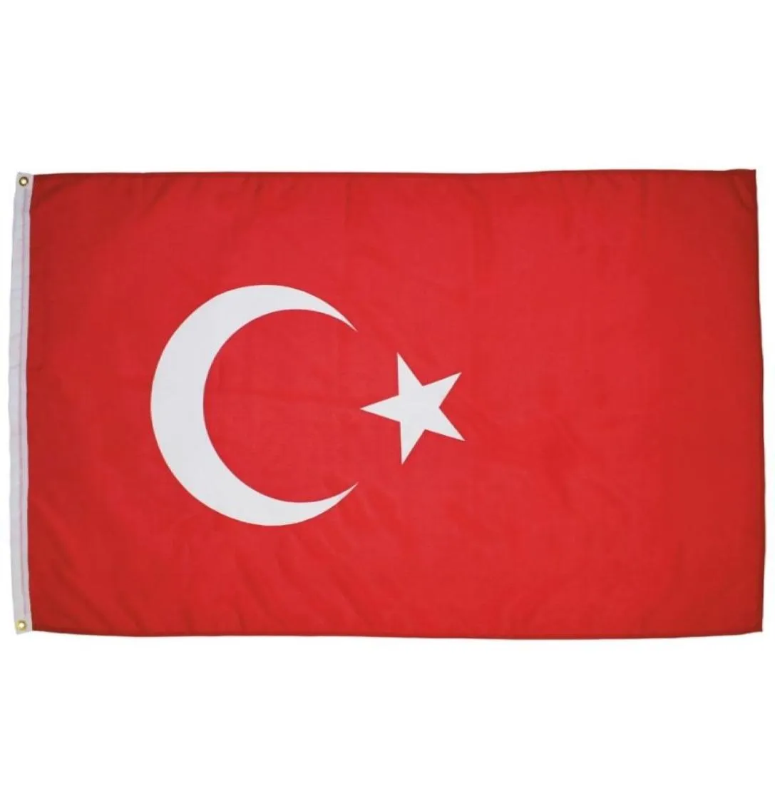 3x5fts 90cmx150cm tur tr turkey Flag Turkish Direct Factory08460706