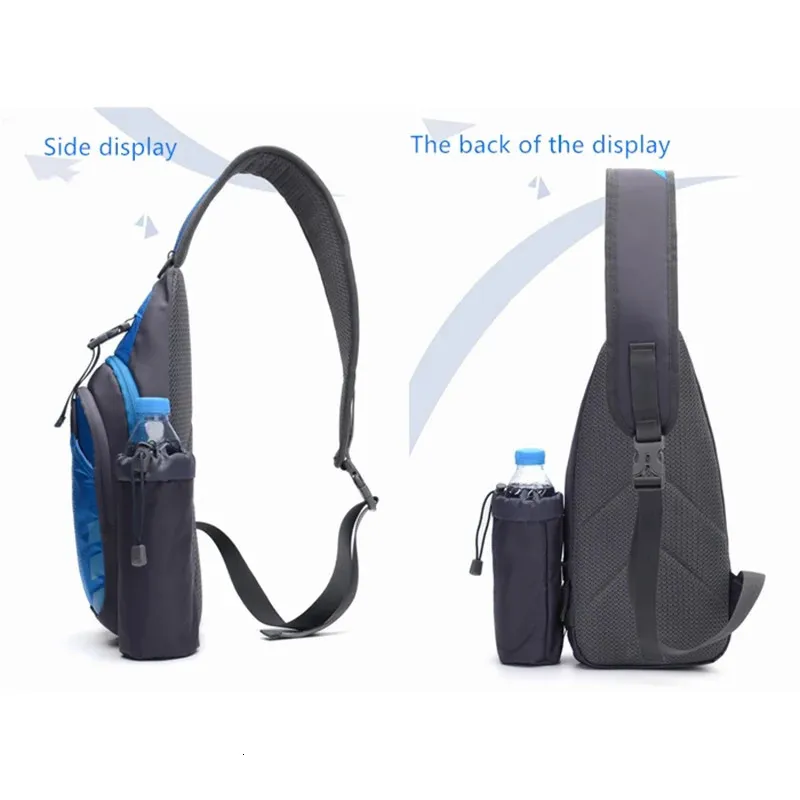 Outdoor Bags Unisex Nylon Travel Crossbody Bag Hiking Shoulder Sport Chest  For Men Climbing Fitness Trekking Fishing 231128 From 8,66 €