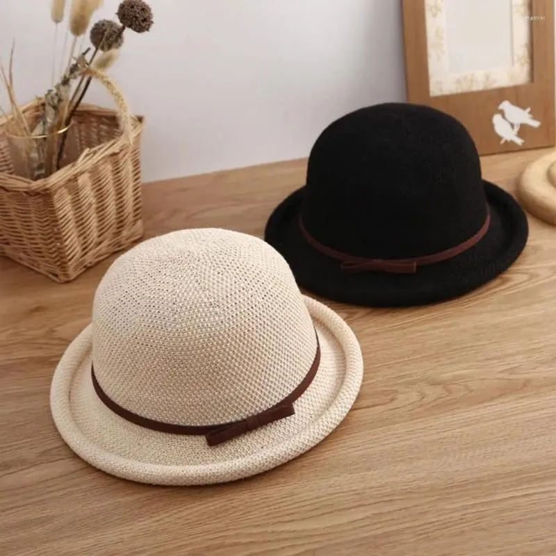 Bérets pare-soleil chapeau pratique tissage conception pêcheur belles fournitures de plein air dame
