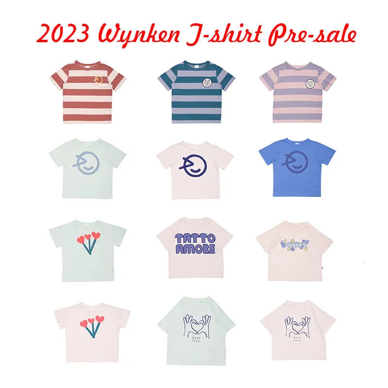 TSHIRTS SS WYN SUMMER幼児少年カジュアルTシャツブランドデザイナー服