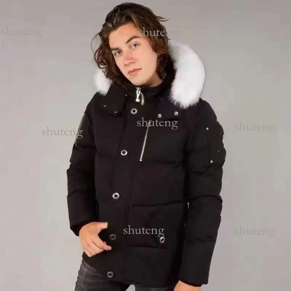 2023 Мужская куртка-пуховик, зимняя непромокаемая белая утиная куртка, плащ, модная мужская и женская повседневная версия для пар, чтобы согреться, Mooses 137