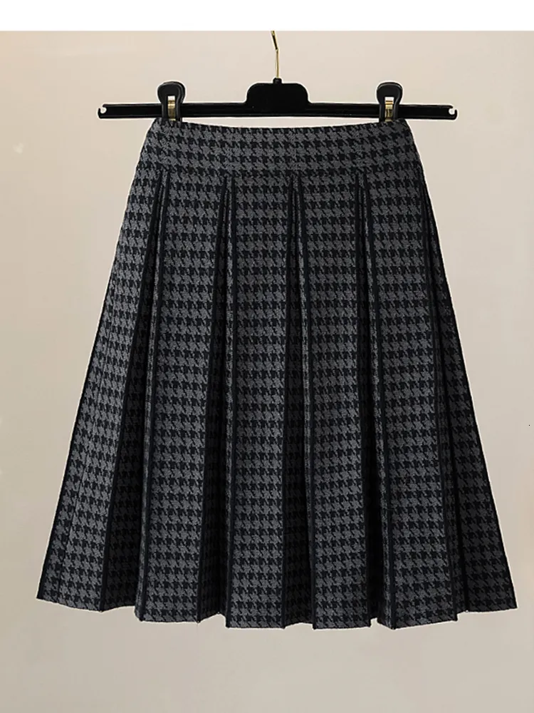 スカート Lumignon houndstooth high waist skirt スカート Lumignon/houndstooth high waist skirt Lumignon