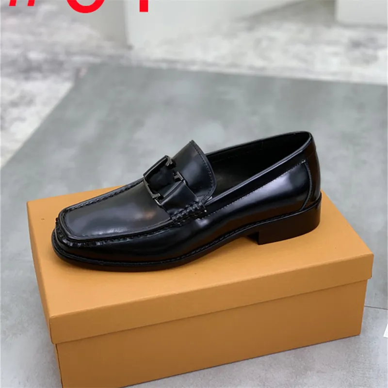 Style Luxury Brand Retro Men Dress Shoes Brogue Party Leather