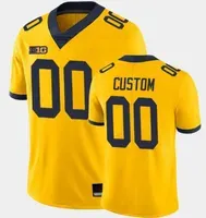 Professional Custom Jerseys NCAA Michigan Wolverines College Football Jersey Logo Any Number And Name All Colors Mens Jersey S-5XL A2