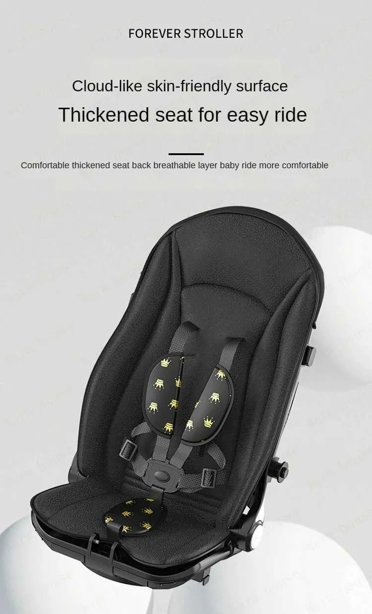 Lightweight Baby Stroller Foldable 2024 Model Multifunctional Carriage With Music Player And Night Lighting High Landscape Design Q231215 From Dh no1 shop01 76.24 DHgate.Com