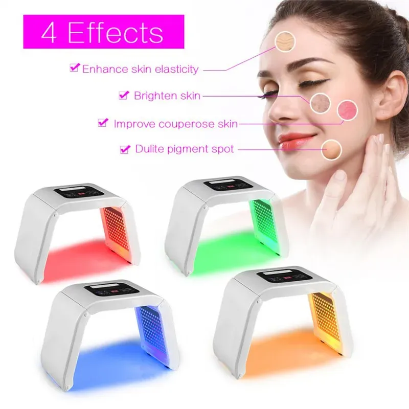 TM-LM004 4 LED Light Facial Mask PDT panel photon THERAPY photodynamic For body Skin Rejuvenation Acne treat salon machine